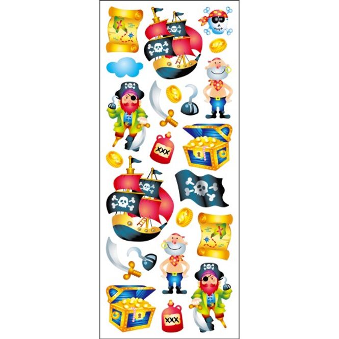 Hovedbilde Stickers Pirat