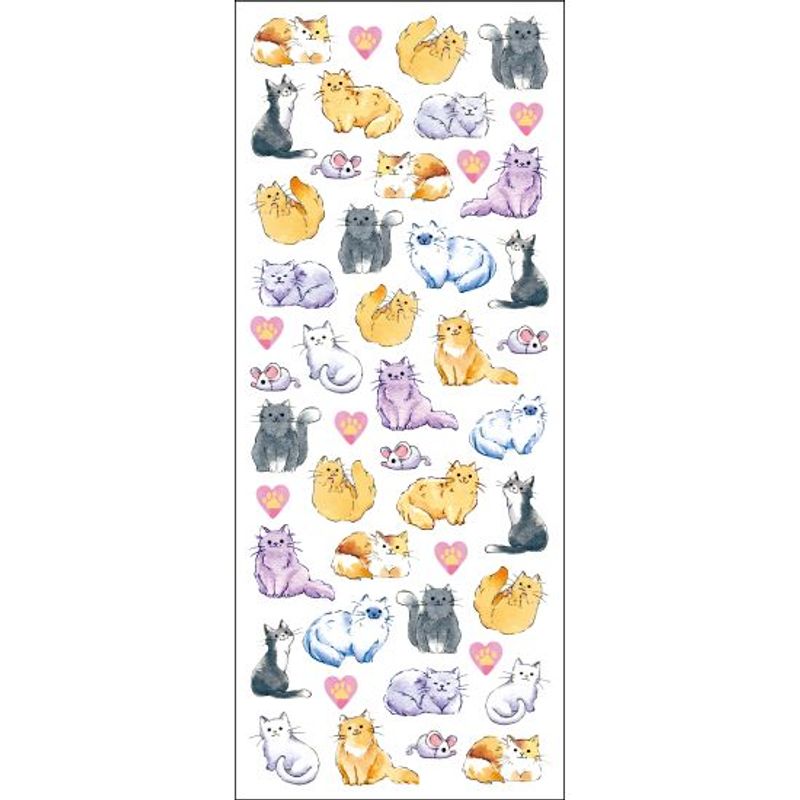 Stickers Søte Katter
